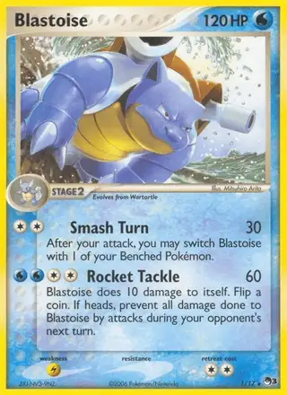 Blastoise #1 POP Series 3 PSA 10