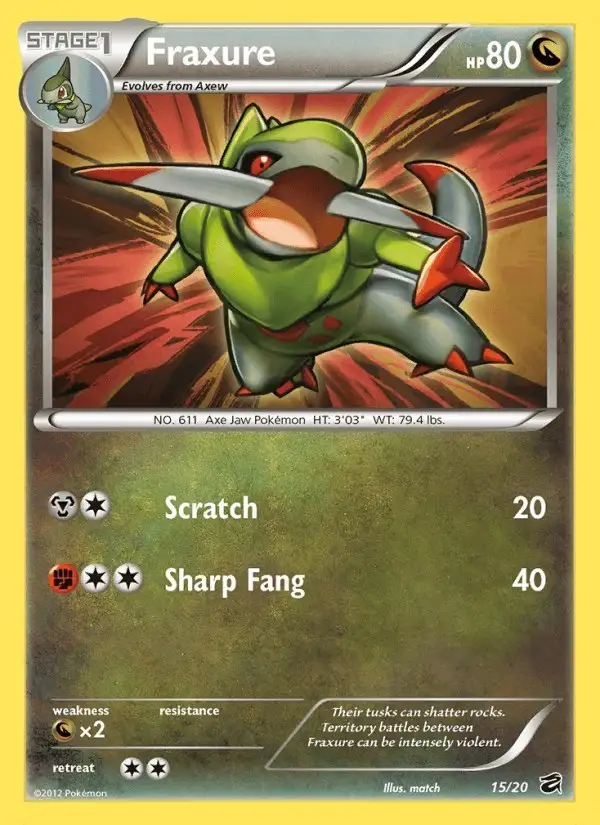Fraxure #15 Dragon Vault PSA 10