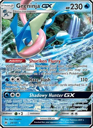Greninja GX #24 Forbidden Light PSA 10