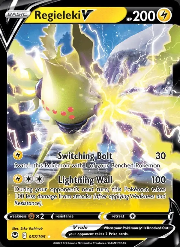 Regieleki V #057 Silver Tempest PSA 10