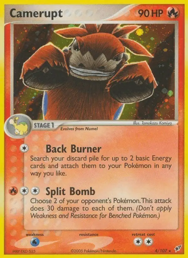 Camerupt #4 Deoxys PSA 10