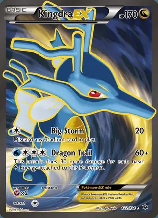Kingdra EX #122 Fates Collide PSA 10