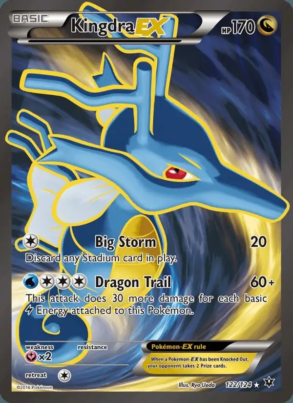 Kingdra EX #122 Fates Collide PSA 10