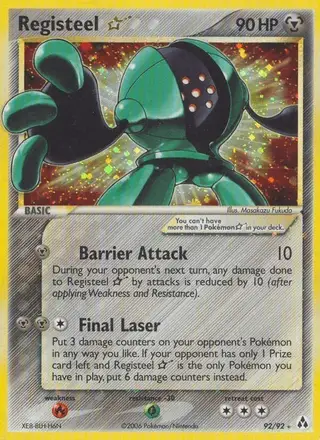 Registeel ☆ #92 Legend Maker PSA 10