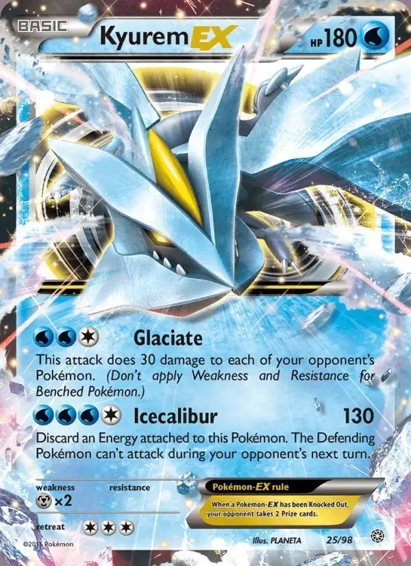 Kyurem EX #25 Ancient Origins PSA 10