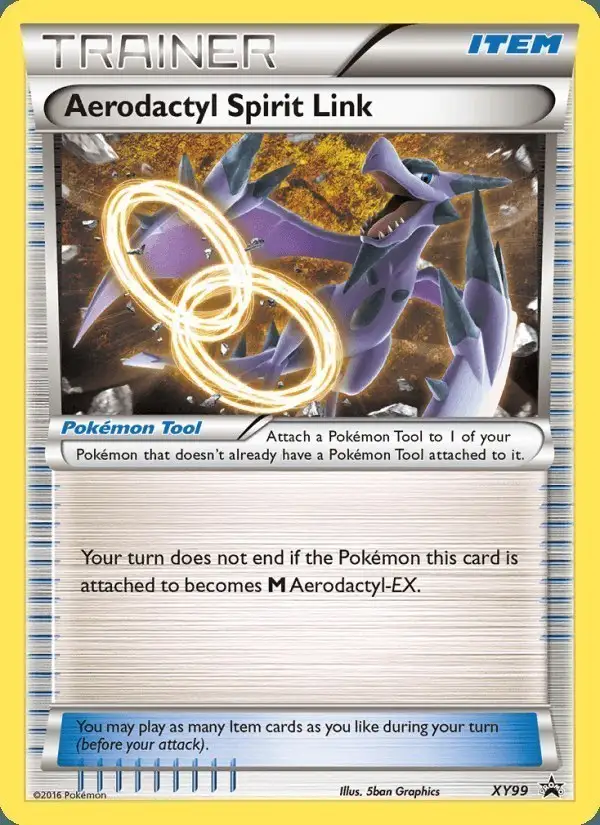 Aerodactyl Spirit Link #XY99 XY Black Star Promos PSA 10
