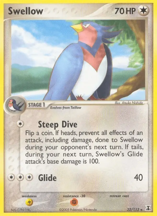 Swellow #32 Delta Species PSA 10