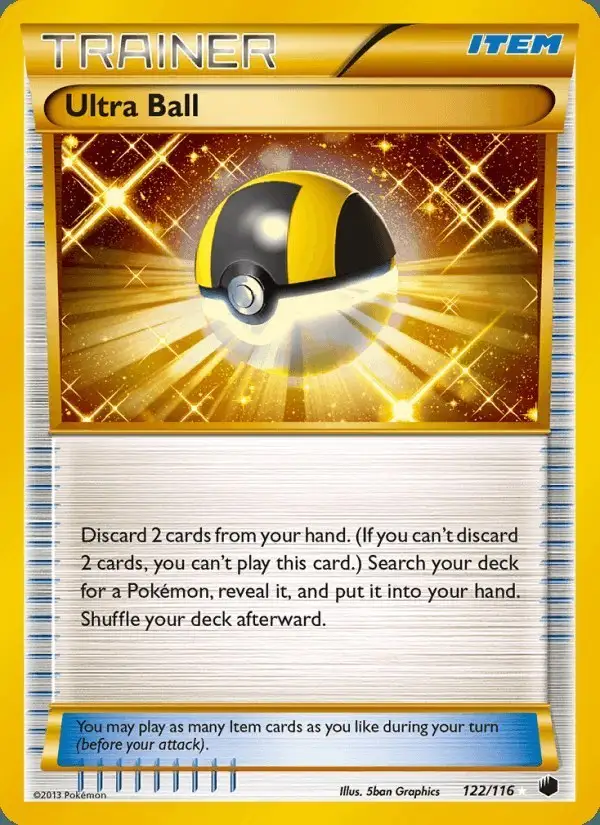 Ultra Ball #122 Plasma Freeze PSA 10