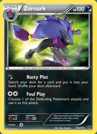 Zoroark #102 Next Destinies PSA 10
