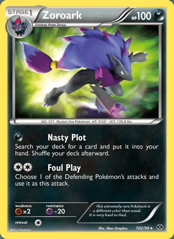Zoroark #102 Next Destinies PSA 10