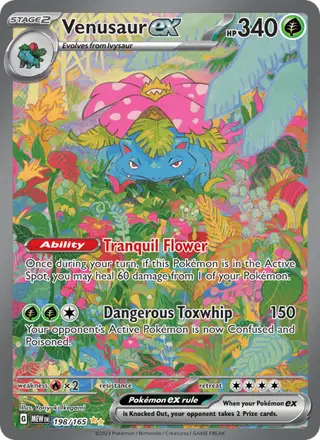 Venusaur ex #198 151 PSA 10