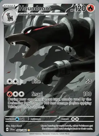 Houndoom #066 Shrouded Fable PSA 10