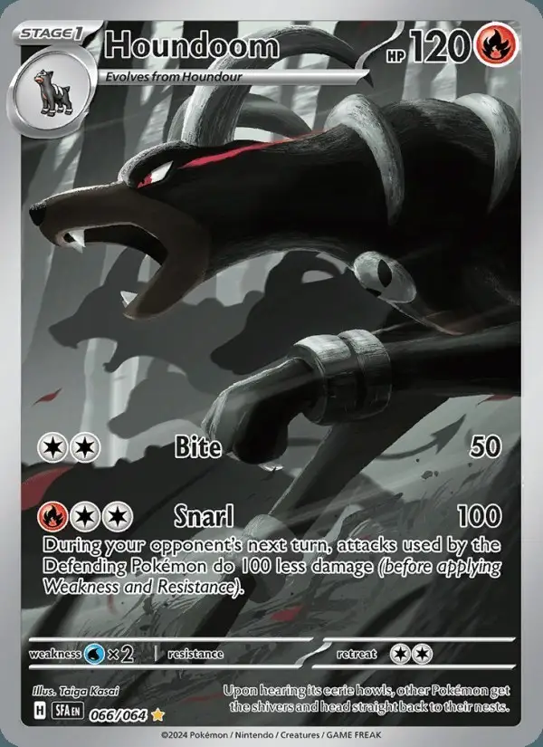Houndoom #066 Shrouded Fable PSA 10