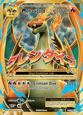 M Charizard EX #101 Evolutions PSA 10