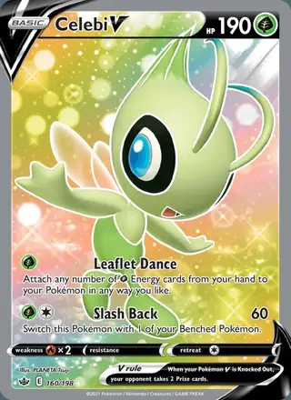 Celebi V #160 Chilling Reign PSA 10