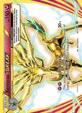 Xerneas BREAK #82 Steam Siege PSA 10