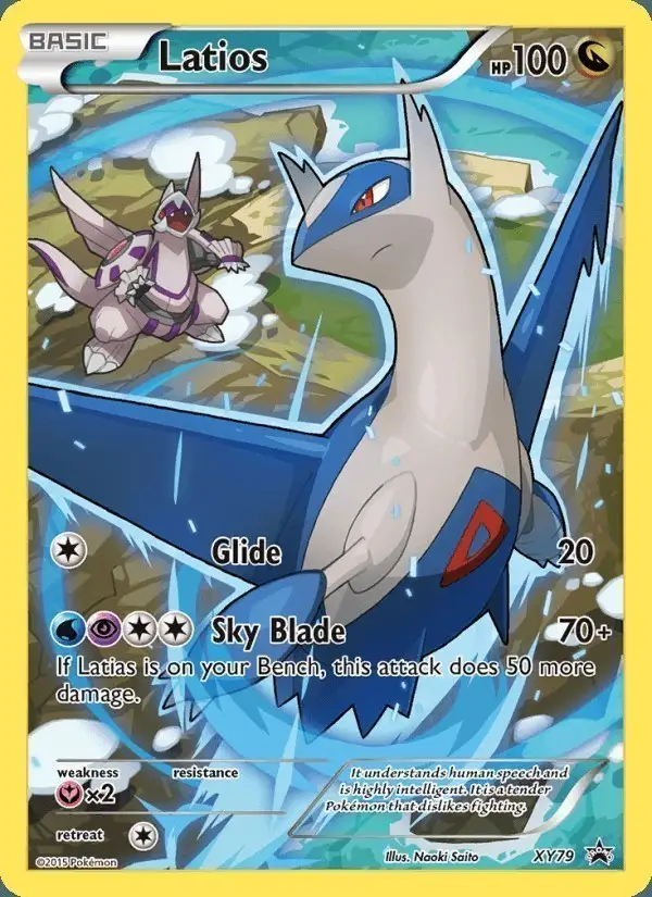 Latios #XY79 XY Black Star Promos PSA 10
