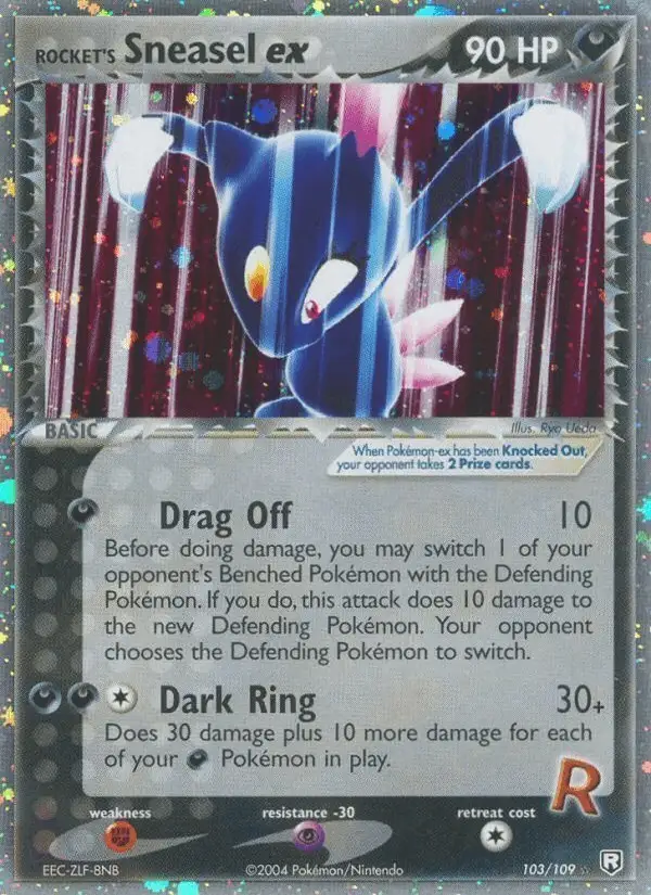 Rocket's Sneasel ex #103 Team Rocket Returns PSA 10