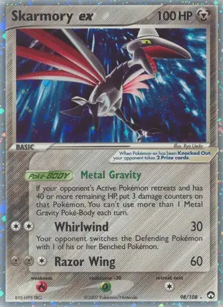 Skarmory ex #98 Power Keepers PSA 10