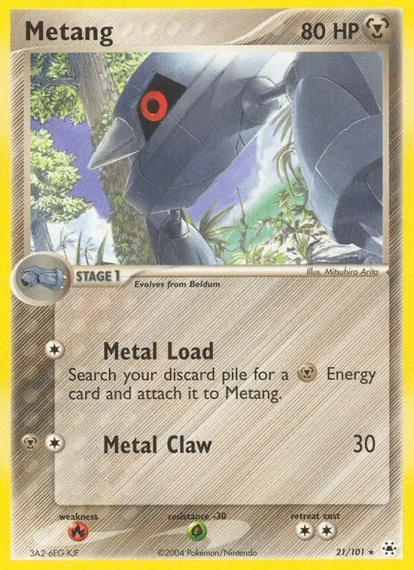 Metang #21 Hidden Legends PSA 10