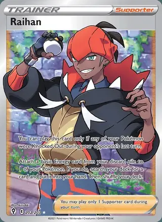 Raihan #202 Evolving Skies PSA 10