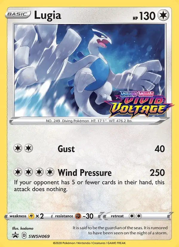 Lugia #SWSH069 SWSH Black Star Promos PSA 10
