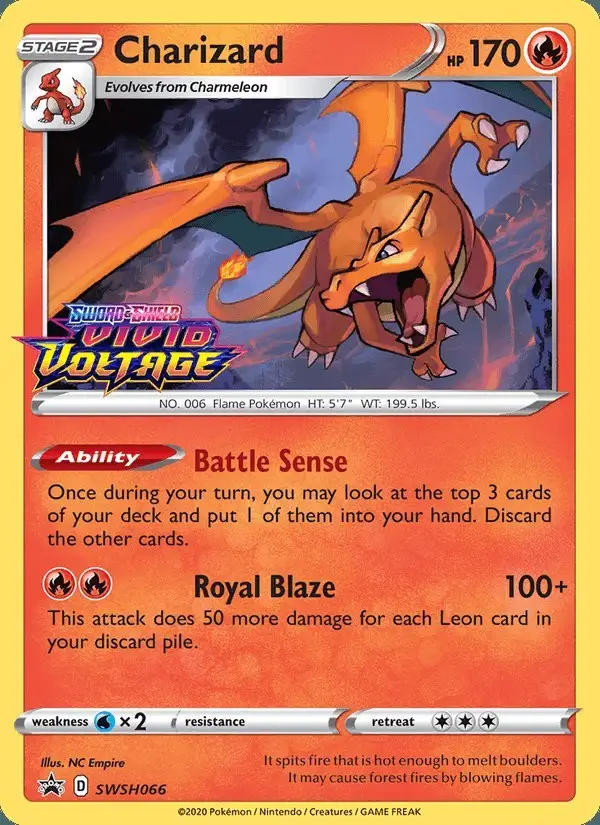 Charizard #SWSH066 SWSH Black Star Promos PSA 10