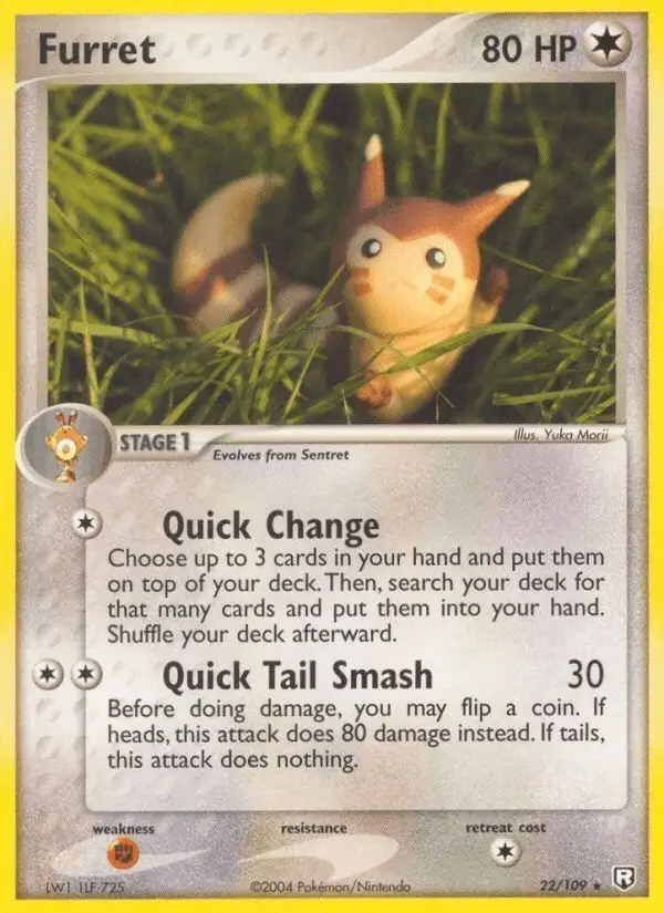 Furret #22 Team Rocket Returns PSA 10