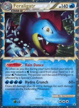 Feraligatr #HGSS07 HGSS Black Star Promos PSA 10