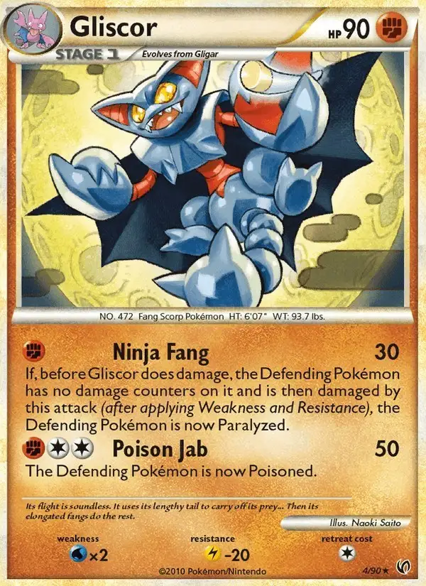 Gliscor #4 Undaunted PSA 10