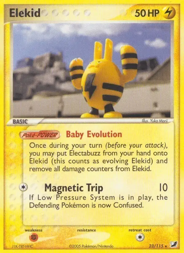 Elekid #23 Unseen Forces PSA 10