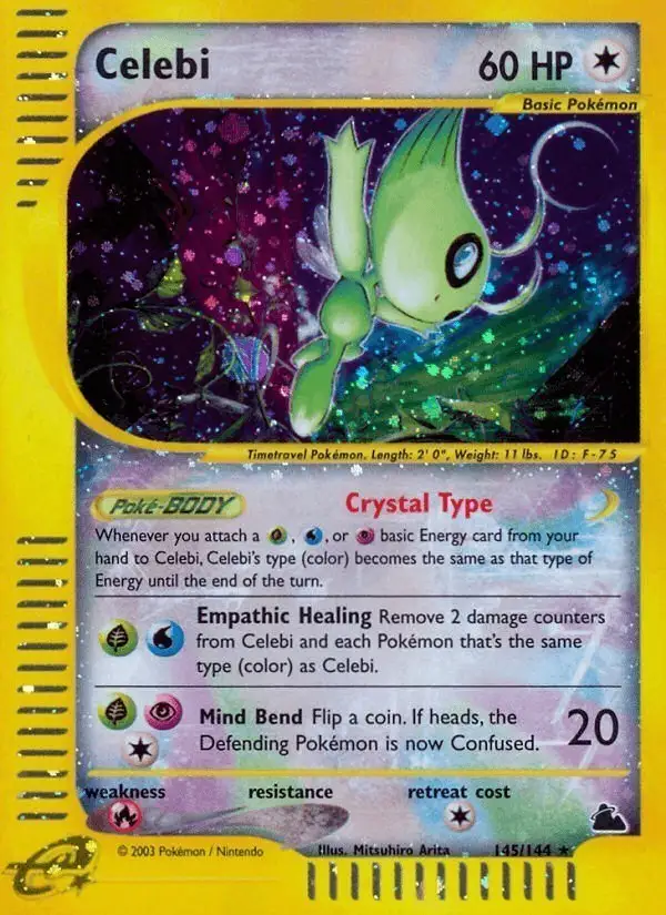 Celebi #145 Skyridge PSA 10
