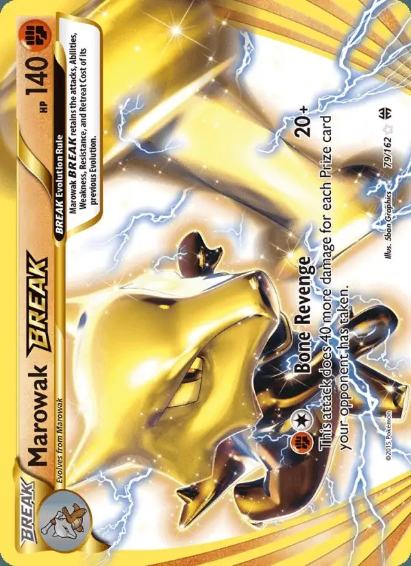 Marowak BREAK #79 BREAKthrough PSA 10