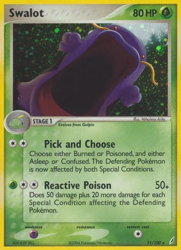 Swalot #11 Crystal Guardians PSA 10