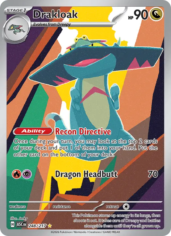 Drakloak #248 Ascended Heroes PSA 10