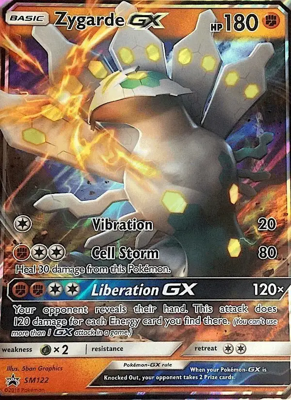 Zygarde GX #SM122 SM Black Star Promos PSA 10