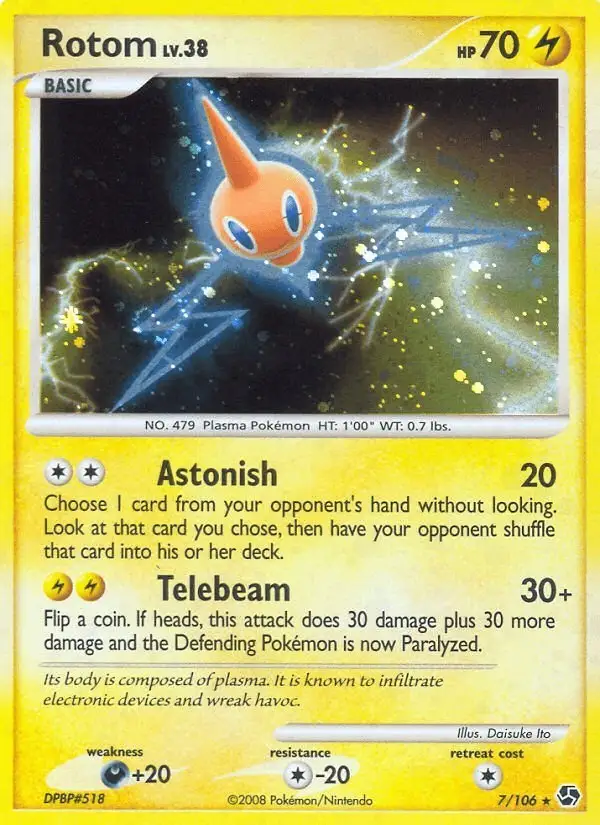 Rotom #7 Great Encounters PSA 10