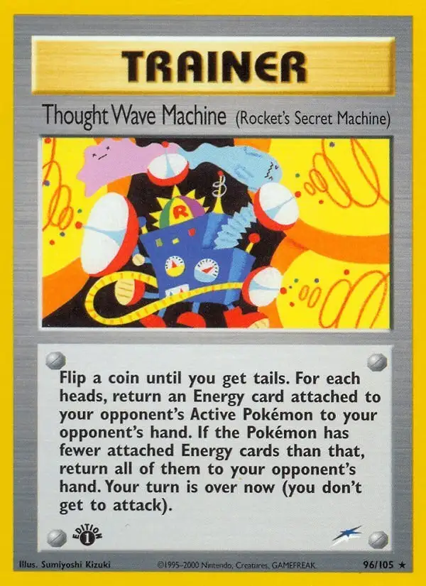 Thought Wave Machine (Rocket's Secret Machine) #96 Neo Destiny PSA 10
