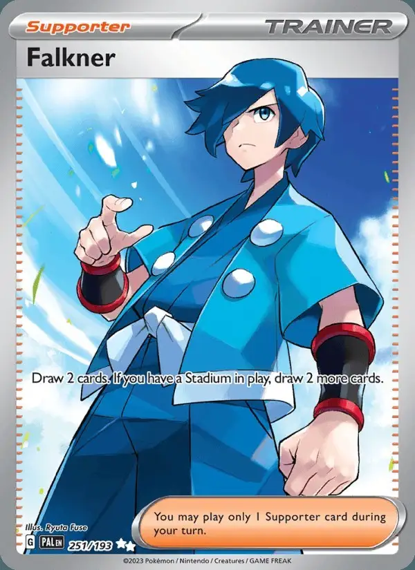 Falkner #251 Paldea Evolved PSA 10