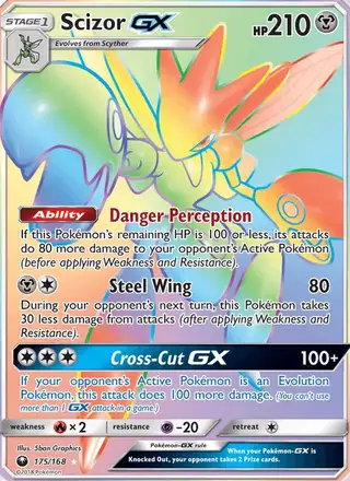 Scizor GX #175 Celestial Storm PSA 10