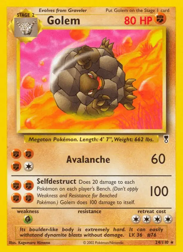 Golem #24 Legendary Collection PSA 10