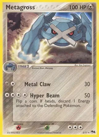 Metagross #2 POP Series 1 PSA 10