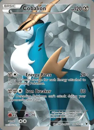 Cobalion #100 Noble Victories PSA 10