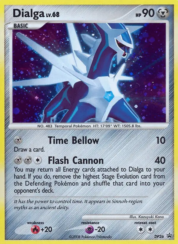 Dialga #DP26 DP Black Star Promos PSA 10