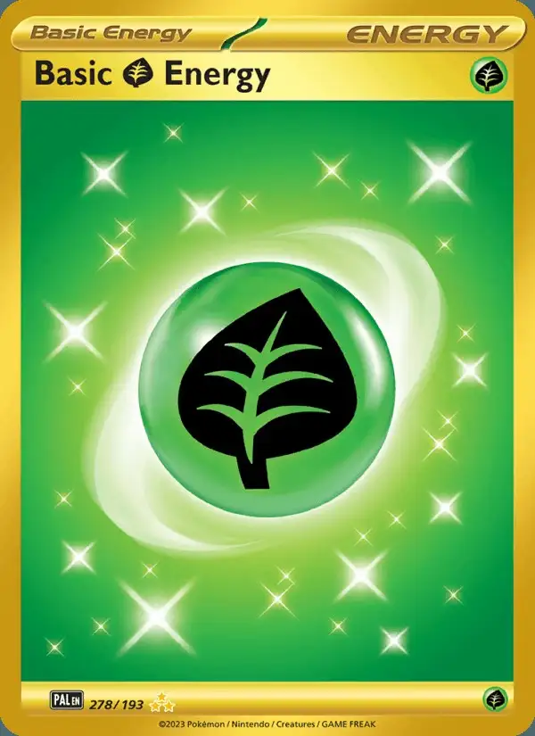 Basic Grass Energy #278 Paldea Evolved PSA 10