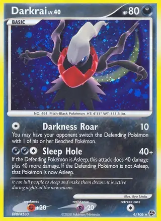 Darkrai #4 Great Encounters PSA 10