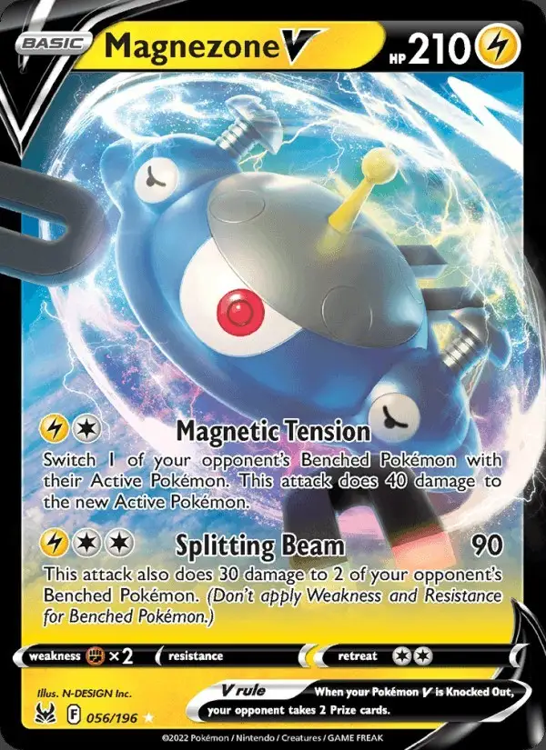 Magnezone V #056 Lost Origin PSA 10