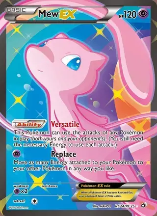 Mew-EX #RC24 Legendary Treasures PSA 10