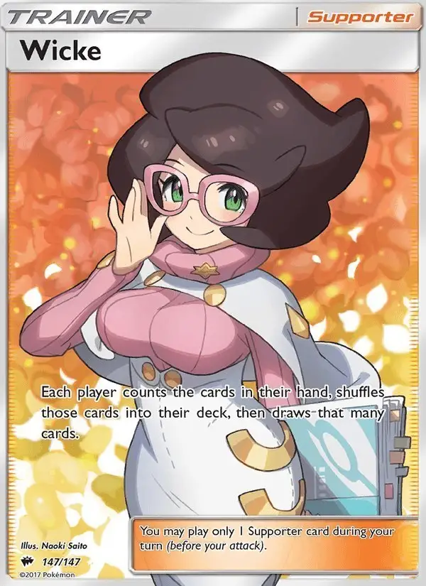 Wicke #147 Burning Shadows PSA 10