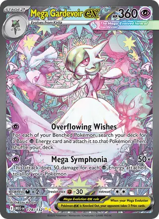 Mega Gardevoir ex #178 Mega Evolution PSA 10